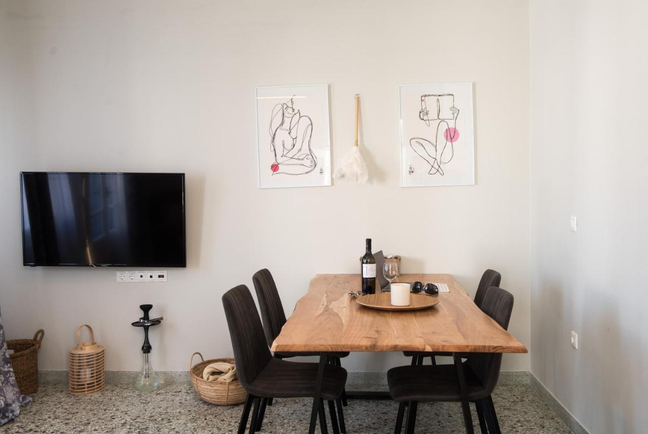 Ferienwohnung Amazing Maisonette With Roof Garden & Bbq Mykonos Town Exterior foto